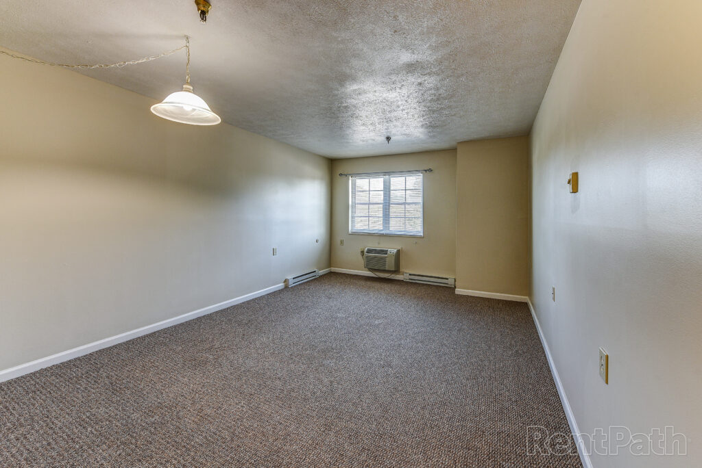 Carpeted bedroom