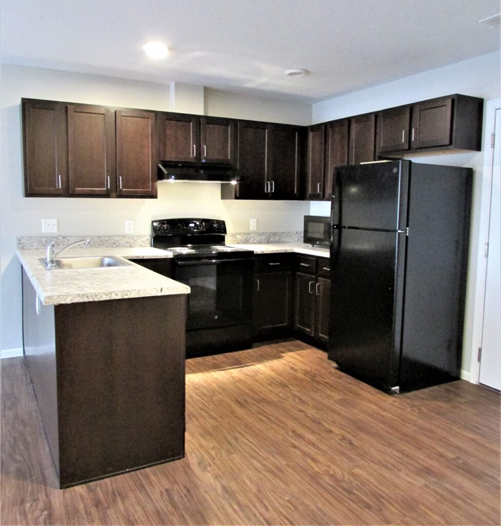 Newly renovated kitchen