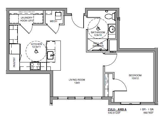 Warner Junction Apts. and Homes Floor plan