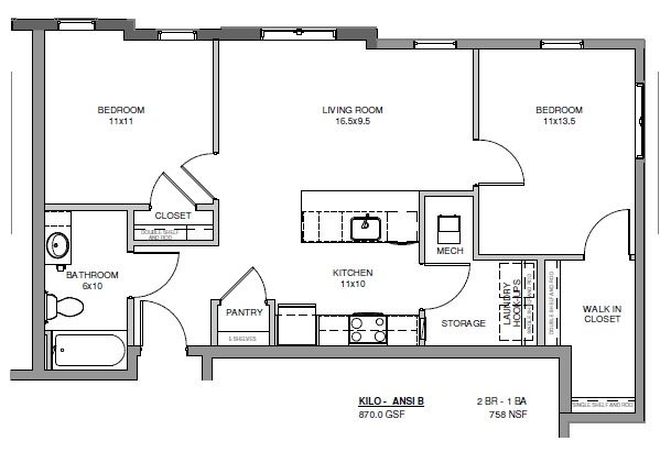 Warner Junction Apts. and Homes Floor plan