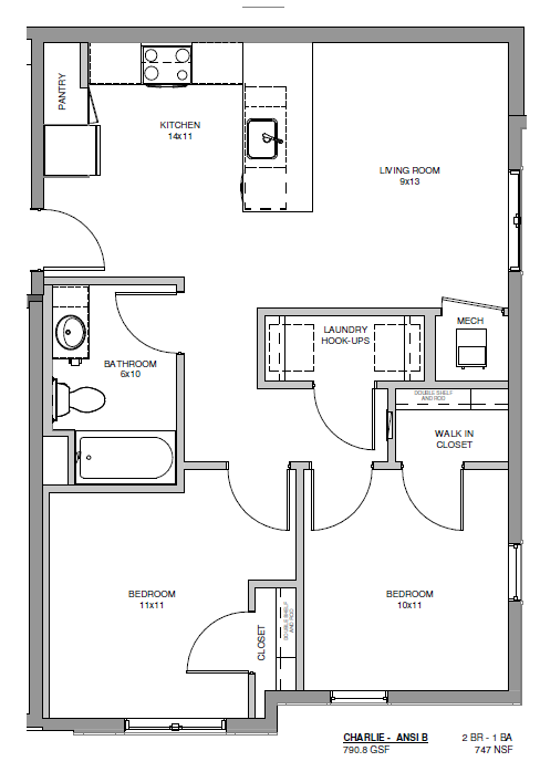 Warner Junction Apts. and Homes Floor plan