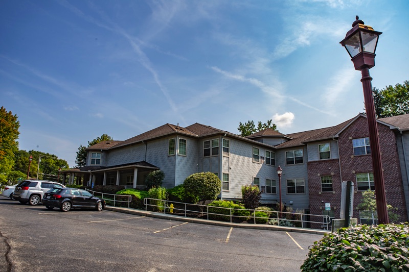 Pershing House Exterior/Parking