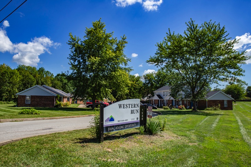 Western Run Signage